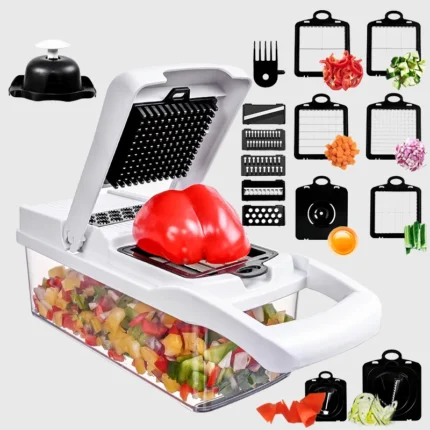 Kitchen Dicing Fruit Vegetable Cutter Grater Chopping Onion Dicing Tool Garlic Press Cooking Cutting Kitchen Gadgets